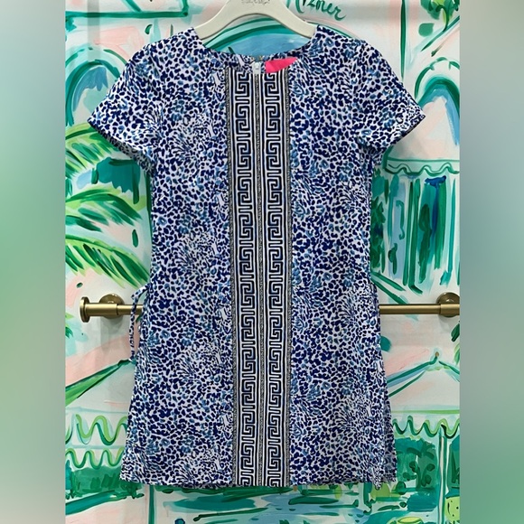 Lilly Pulitzer, Blanca Leopard romper  Size 4  excellent condition - Picture 1 of 4